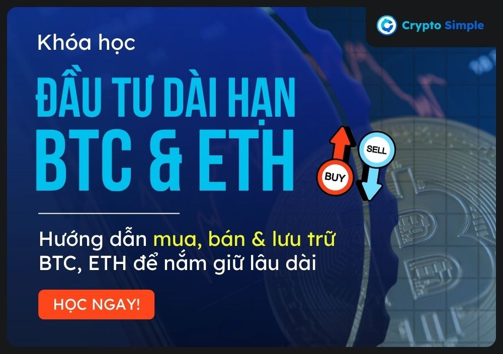 Khóa học Đầu tư dài hạn BTC & ETH