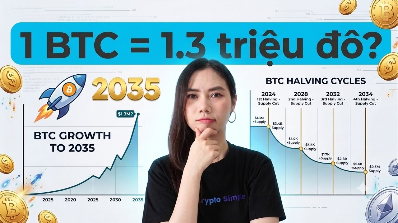 BTC sẽ đạt 1.3 triệu đô?